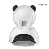 TD® camera bebe surveillance nuit panda wifi chambre sans fil interieur iphone connecte securite batterie alarme conversation vocale