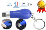 TD® Petit marteau de sécurité Outil de sauvetage d'urgence Auto Escape verre coupe-circuits ceinture de sécurité Cutter Porte-clés