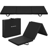 TD® Tapis de Gymnastique/ Yoga/  Fitness/ Sol Pliable  180 Cm/Exercice Natte Noire