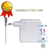 TD® Convient pour Apple Macbookair pro  60W coude tête droite adaptateur secteur note charge directe blanc