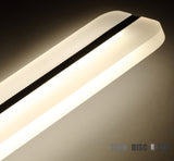TD® Lustre Acrylique Motif ondulé Lumière LED décoration intérieur tendance moderne conception élégante haute qualité