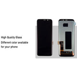 TD® Complet Ecran vitre tactile lcd - Noir Pour Samsung Galaxy S8 G950 G950F + Kit outils