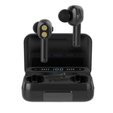 TD® Casque Bluetooth sans fil Bluetooth 5.0  Affichage numérique intelligent Très longue durée de vie de la batterie Puissance de ch