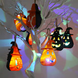 TD® Halloween decoration portable Horror Décoratif Squelette Candle Light Venue Arrangement Props 12pack