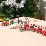 Décorations de Noël ornements de train en bois de noël cadeaux de personnes âgées de noël pour enfants ornements de train de