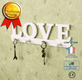 Porte-manteau mural LOVE
