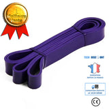 TD® Accessoires Fitness - Musculation,Bandes de résistance de Train de forme physique 208cm gymnase Pilates élastique en - Type Purp