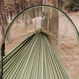 TD® Hamac moustiquaire à ouverture rapide automatique Hamac de camping en plein air moustiquaire Hamac en nylon anti-renversement