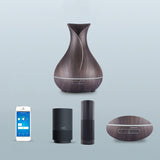TD® Humidificateur d'aromathérapie Smart WiFi diffuseur d'huiles essentielles d'aromathérapie Compatible avec le diffuseur d'arômes
