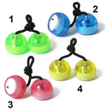 TD® Lot de 4 pièces de Yoyo/ Jouets de doigts Lumineux / Ballons jeu de doigt / Finger LED Balls/ Multicolore - Jeu Doigt Récréation