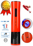 TD® Tire bouchon électrique professionnel rechargeable ouvre-bouteille vin rouge Décapsuleur automatique beau design ouverture rapid