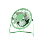 TD® ventilateur usb silencieux voiture pc bureau sur pied de bureau pour chambre oscillant leger vert pas cher design 360° puissant
