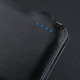 TD® Banque d'alimentation 10000mAh à charge rapide, batterie lithium-ion polymère, câble de charge intégré
