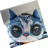 TD® Drôle 3D Cat Imprimer Coussin Coussin créatif mignon poupée en peluche cadeau Home Décor