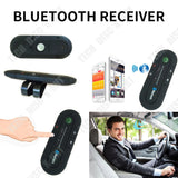 TD® Récepteur bluetooth voiture USB audio iphone kit mains libres appels chargement câble version 4.1 adaptateur fréquence puissance