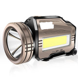TD® Projecteur extérieur camping portable randonnée irradiation longue distance gros calibre halo forte lumière charge lampe portabl