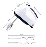 TD® Fouet électrique domestique à 7 vitesses, fouet à 4 têtes, fouet automatique haute puissance de cuisson portable