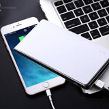 TD® Version de charge rapide d'alimentation mobile 10000mAh, portable et grande capacité, banque d'alimentation ultra-mince et légèr