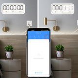 Prise de télécommande  86*86*43MM  Surveillance de l'alimentation L'application peut être contrôlée à distance Fonction de minuterie