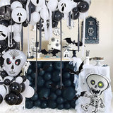 TD® Halloween decoration halloween ballon ensemble fantôme crâne feuille d'aluminium ballon thème fête fond salle de classe décorati