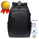 TD® Sac à Dos Ordinateur 14 Pouces avec Port de Charge USB Imperméable Sac d'affaires Travail Voyage Sacoche Scolaire Portable Sac é