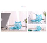 INN® Mini Ventilateur, Ventilateur à Main Portatif Ventilateur usb Silencieux Ventilateur de Poche à Piles - Bleu