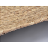 TD® Tapis rond en jute naturel tissé à la paille à la main
