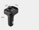 TD® ALLUME CIGARE Mixte - Voiture Bluetooth MP3 805E Lecteur MP3 de voiture Carte MP3 Récepteur Bluetooth - noir JR™
