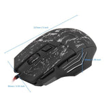 TD® Souris Gaming design RVB conception 7 boutons dpi confort quotidien Gaming souris LOL personnalisable compatibilité mouse