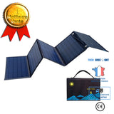 TD® Panneau solaire chargeant le sac pliant solaire de téléphone portable 12V40W panneau de charge portatif extérieur pliable solair