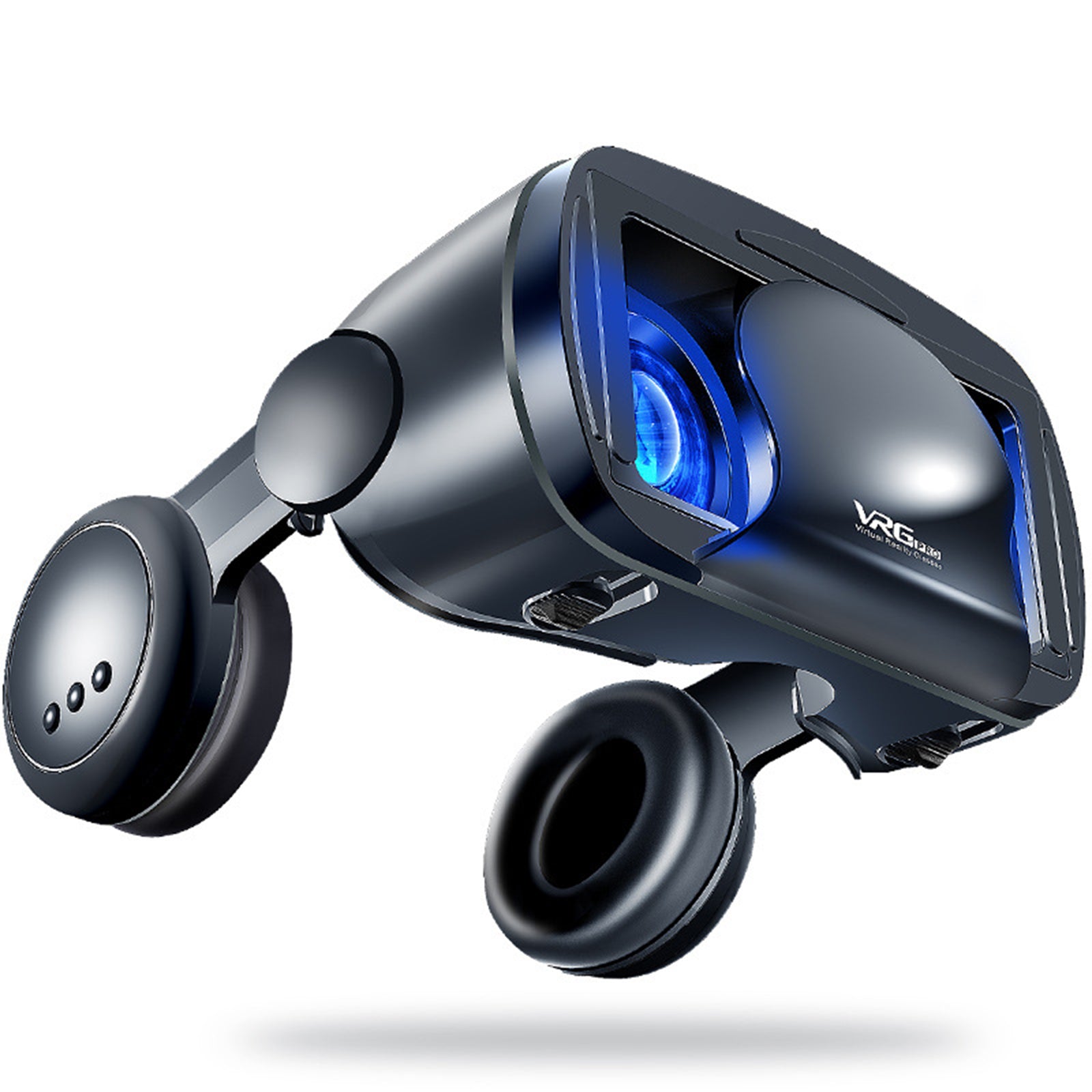 TD® Lunettes VR version audio et vidéo grand casque téléphone portable tout-en-un avec casque de cinéma 3D