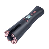 INN® Bigoudi automatique Coiffeur de voyage à chargement USB portable Écran LCD sans fil Fer à friser 6 modes Température constante