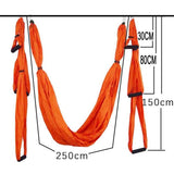 TD® Accessoires Fitness - Musculation,Maximum 200kg aérien Yoga plafond hamac volant balançoire trapèze Yoga - Type Violet and Purpl