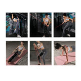 TD® Bande élastique Bande de résistance Bande de tension Corde élastique Fitness Hommes et femmes Pull-ups  Épaules Dos Hanches Jaun