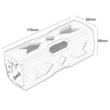 INN® Haut-parleur Bluetooth étanche explosif Nouveau mousqueton audio Bluetooth Audio extérieur sans fil Bluetooth Vert
