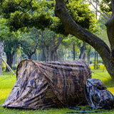 TD® Feuille morte fleur camouflage loisirs de plein air camping unique vitesse automatique ouverte tente de camouflage numérique