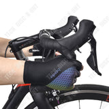 TD® Gants de cyclisme printemps et été extérieur coloré demi-doigt antidérapant vélo de route vélo protection des mains