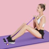 TD® Accessoires de Yoga bandes antidérapantes de résistance à la pédale corde de Tension multifonction ce - Modèle: Bleu