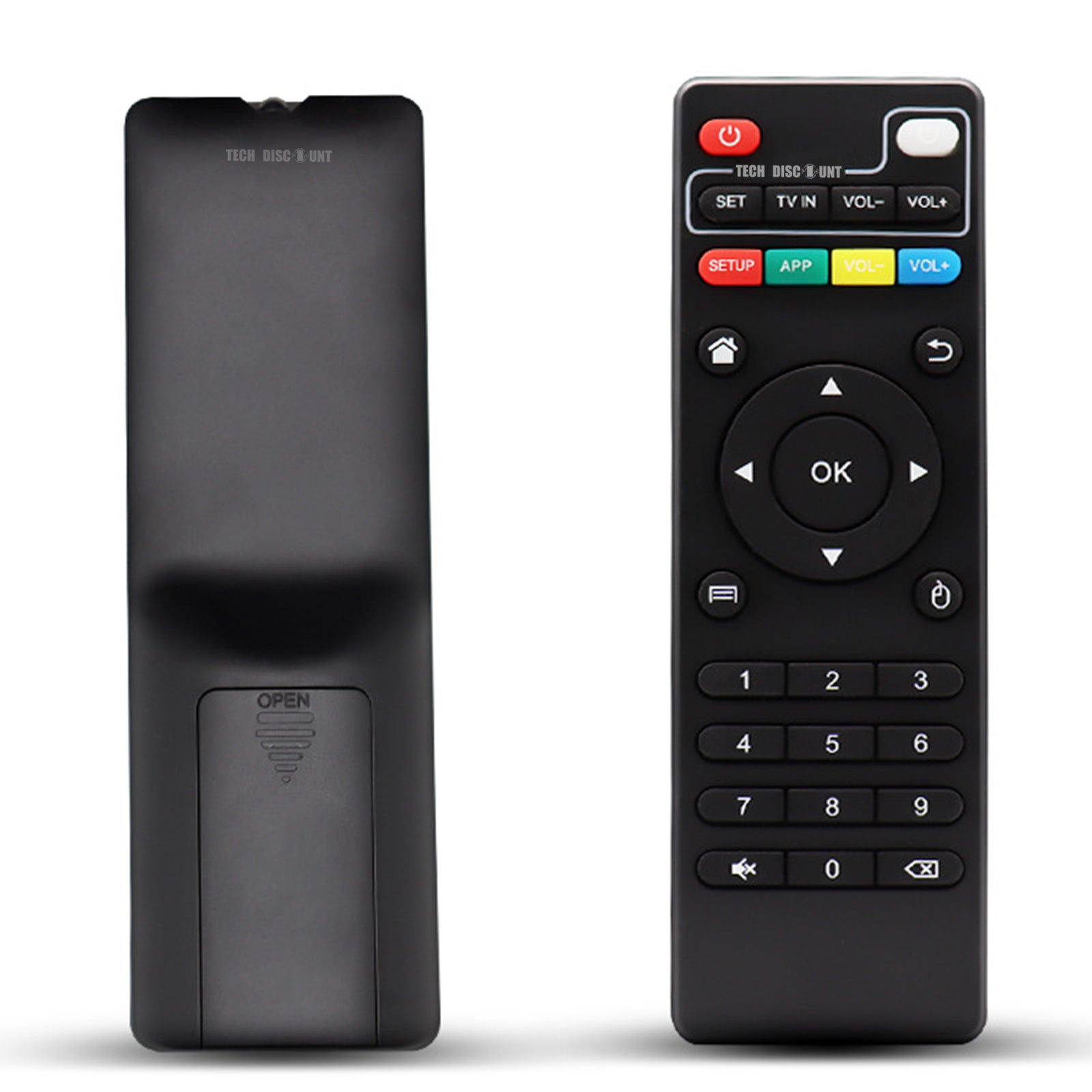 TD® Télécommande Android TV compatibilités universelles fonctions multiples contrôler box télévision changement chaîne multimédias