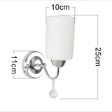 TD® Applique LORETTO 1 ampoule chrome