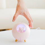 TD® Humidificateur Creative Mini USB Humidificateur à pulvérisation d'air Planet Cat Humidificateur hydratant