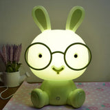 TD® Dessin animé mignon Kung Fu Panda lampe de Table décorative enfants chambre de bébé chambre lampe de chevet Plug-in veilleuse