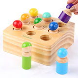 TD® Socket méchant cylindre hauteur  de  jouet  pour  enfants  et comparaison de taille courte jouet cognitif de coordination œil-ma