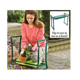 TD® Banc de jardinage jardinerie plantes outils accessoire mobilier extérieur pratique solide utilisation simple pliable / dépliable