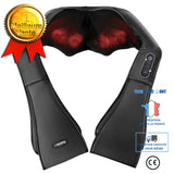TD® Masseur à Épaules Cou avec Shiatsu Rouleaux de Massage en 3D-Rotation MGS-150D 8 nœuds Rotatifs Système  Chaleur Antipoussière