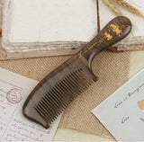 TD® Production en usine art de la laque d'or peint à la main Shen Guibao peigne en bois cadeau mère peigne de coiffure