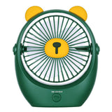 TD® Marée créative cool ours 6 pouces ventilateur de bureau usb charge maison dessin animé bureau grand vent ventilateur