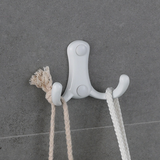 Patère patère en métal solide sac chambre simple moderne espace simple porte en aluminium patère salon salle de bain crochet