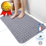 TD® Tapis antidérapant de salle de bain Baignoire PVC 45*78cm fond antidérapant 0 avec tapis à ventouse