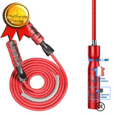 TD® Corde à sauter portant du poids Entraînement de fitness Éponge Poignée en plastique Corde à sauter à roulement Graffiti Rouge 9